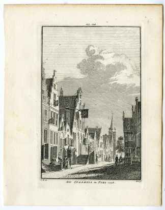 Antique Print-TIEL-STADHUIS-CITY HALL-Spilman-de Beijer-1746