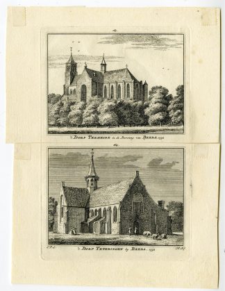 Antique Print-BREDA-TERHEIJDEN-TETERINGEN-Spilman-de Beijer-1746