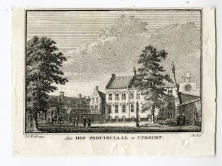 Antique Print-UTRECHT-PROVINCIAAL HOF-COURT-Spilman-de Beijer-1746