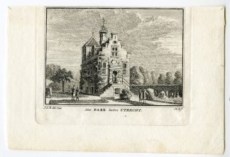 Antique Print-UTRECHT-HET PARK-Spilman-de Beijer-1746