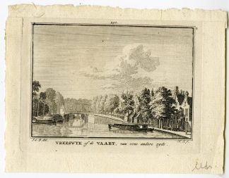 Antique Print-VREESWIJK-NIEUWEGEIN-UTRECHT-Spilman-de Beijer-1746