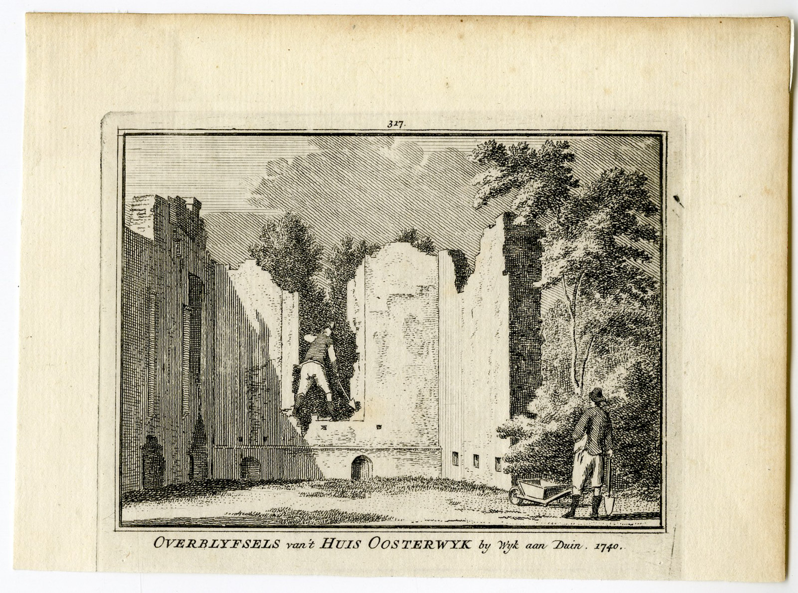 Pco 26467 416x309 Antique Print-OOSTERWIJK CASTLE-WIJK AAN ZEE-Spilman-de Beijer-1746