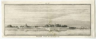 Antique Print-WILLEMSTAD-NOORD BRABANT-Spilman-de Beijer-1746
