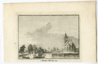 Antique Print-CUIJK-KUIK-VIEW-Spilman-de Beijer-1746