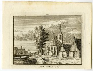Antique Print-TWISK-VILLAGE-Spilman-de Beijer-1746