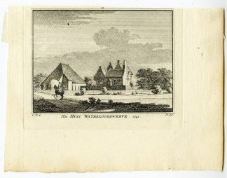 Antique Print-WATERLOOZE WERVE-AAGTEKERKE-Spilman-de Beijer-1746