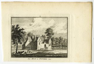 Antique Print-NOORDGOUWE-HUIS DE POTTERE-Spilman-de Beijer-1746