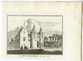 Antique Print-POPKENSBURG CASTLE-SINT LAURENS-Spilman-de Beijer-1746