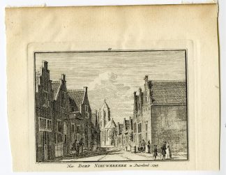 Antique Print-NIEUWERKERK-ZEELAND-VILLAGE-Spilman-de Beijer-1746