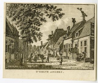 Antique Print-SINT LAURENS-VILLAGE-Bendorp-Bulthuis-1792