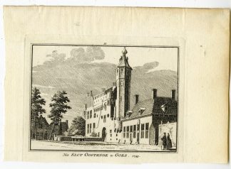 Antique Print-SLOT OOSTENDE-CASTLE-GOES-Spilman-de Beijer-1746
