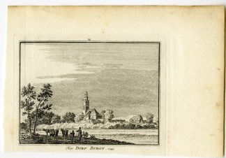 Antique Print-BURGH-HAAMSTEDE-VILLAGE-Spilman-de Beijer-1746