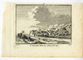 Antique Print-SINT PIETERSBERG-MOUNT ST. PETER-Spilman-de Beijer-1746