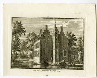 Antique Print-ALTENA CASTLE-DELFT-KASTEEL-Spilman-de Beijer-1746