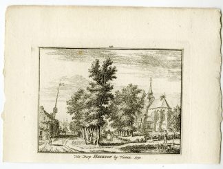 Antique Print-HEI EN BOEICOP-UTRECHT-VILLAGE-Spilman-de Beijer-1746