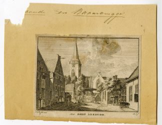 Antique Print-ABCOUDE-ABKOUDE-VILLAGE-Spilman-de Beijer-1746