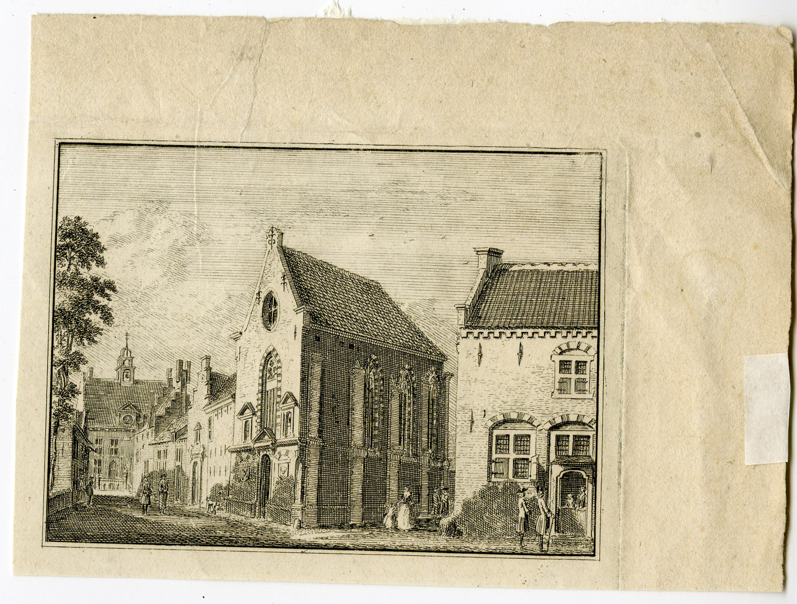 , Antique Print-MONTFOORT-COMMANDERIJE-Spilman-de Beijer-1746, Pictura Antique Prints