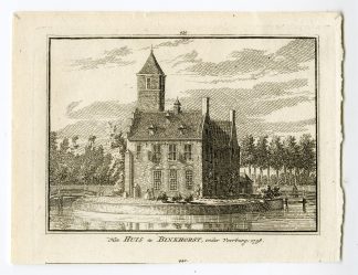 Antique Print-BINCKHORST CASTLE-DEN HAAG-THE HAGUE-Spilman-de Beijer-1746