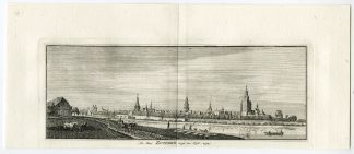 Antique Print-ZUTPHEN-IJSSEL-VIEW-Spilman-de Beijer-1746