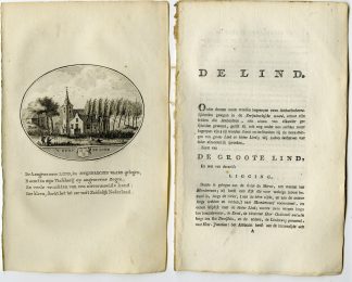 Antique Print-ZWIJNDRECHT-GROOTE LINDT-VIEW-Brouwer-Ollefen & Bakker-1793