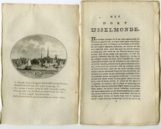 Antique Print-IJSSELMONDE-ROTTERDAM-VIEW-Brouwer-Ollefen & Bakker-1793
