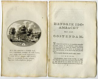 Antique Print-HENDRIK IDO AMBACHT-PANORAMIC VIEW-Brouwer-Ollefen & Bakker-1793