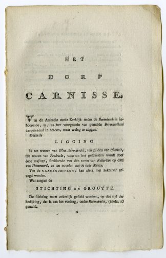 Antique Print-ROTTERDAM-CARNISSE-TEXT-Brouwer-Ollefen & Bakker-1793