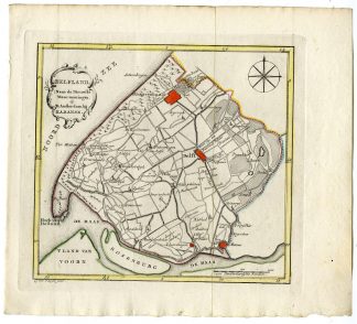 Antique Map-DELFLAND-Ollefen & Bakker-Banse-1793