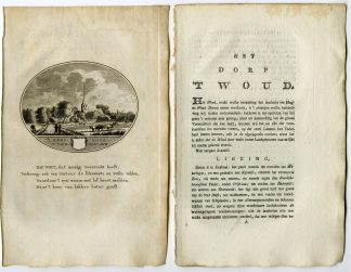 Antique Print-T WOUDT-HOOG EN WOUD HARNASCH-Brouwer-Ollefen & Bakker-1793
