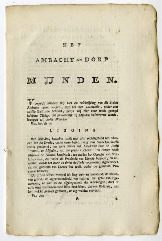 Antique Print-MIJNDEN-LOENEN-DESCRIPTION-Brouwer-Ollefen & Bakker-1793