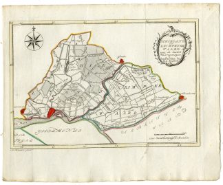 Antique Map-SCHIELAND-KRIMPENERWAARD-Ollefen & Bakker-1793