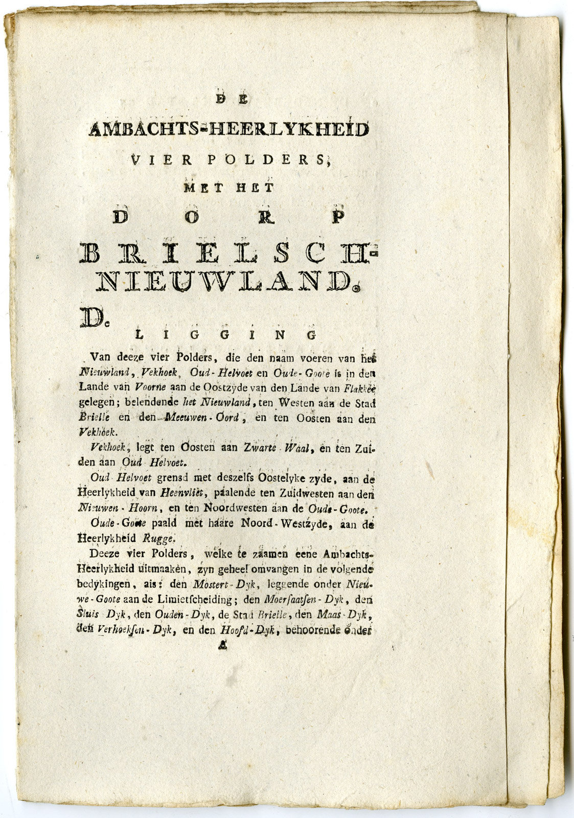 Pco 28934 1 416x593 Antique Print-VIERPOLDERS-BRIELSCH NIEUWLAND-Ollefen & Bakker-1793