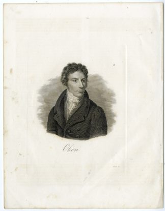 Antique Print-LORENZ OKEN-PORTRAIT-Anonymous-1852