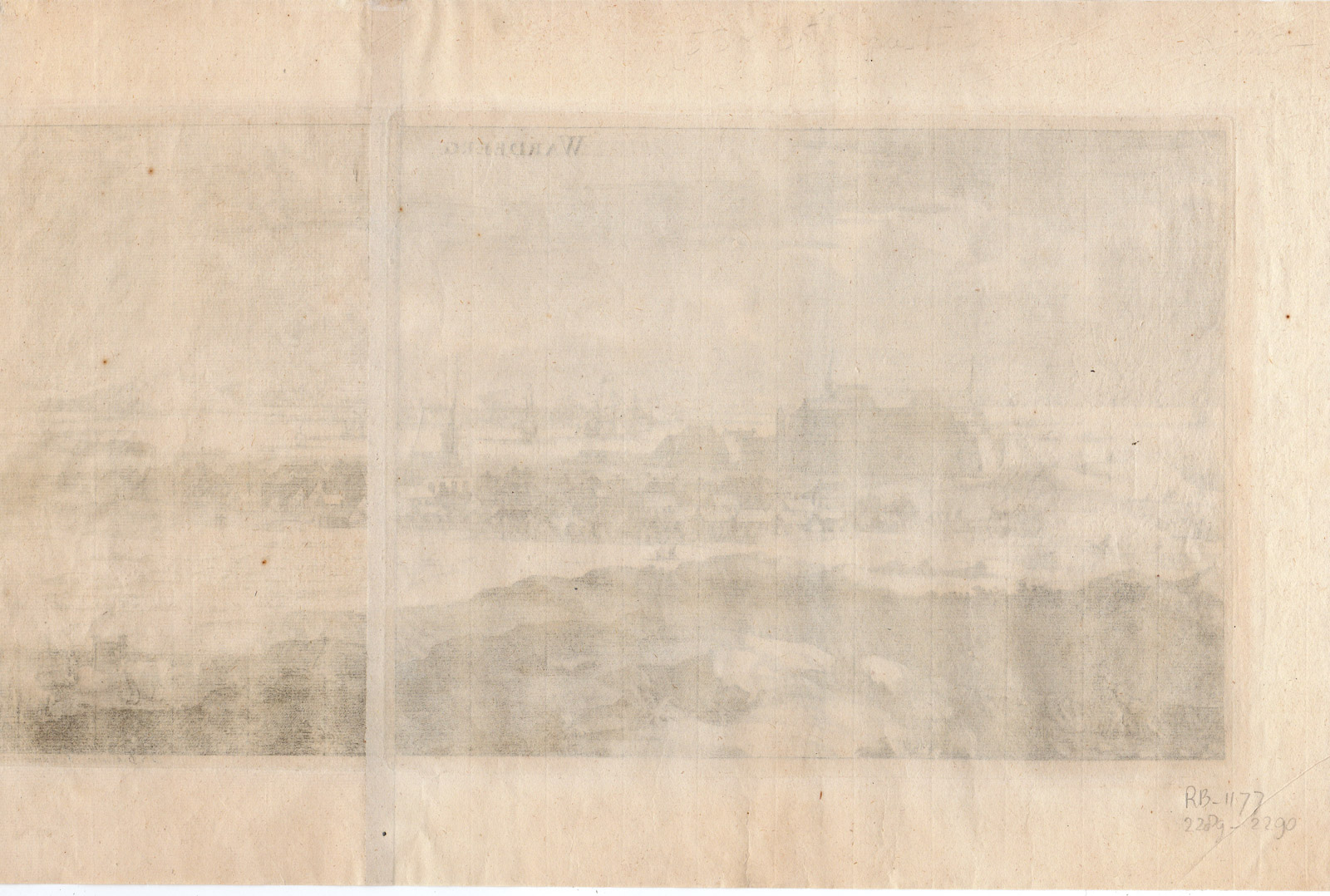 RB 2290 416x280 Antique Print-CITY-WARDBERG-HOLLANDS LAN- SWEDEN-van Aveelen-Dahlberg-1713 - Image 2