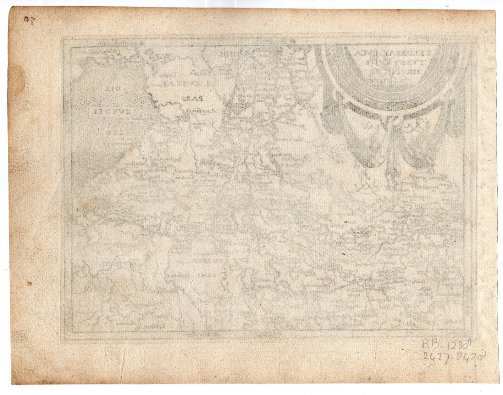 , Rare-Antique Map-GELDERLAND-GELRIAE-GELDERN-Hogenberg-1579, Pictura Antique Prints