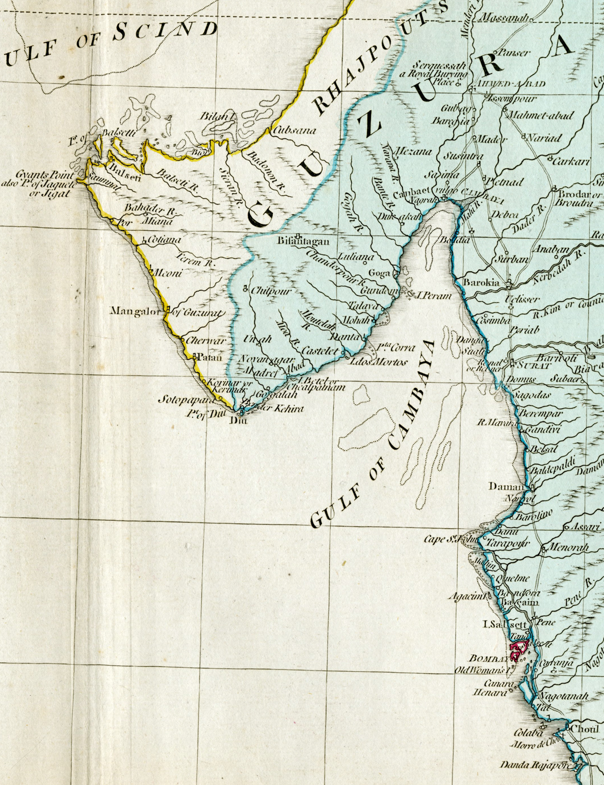 Pco 30104 416x541 2-Antique Maps-EAST INDIES-ROADS-INDIA-CEYLON-BANGLADESH-Jefferys-1768 - Image 5