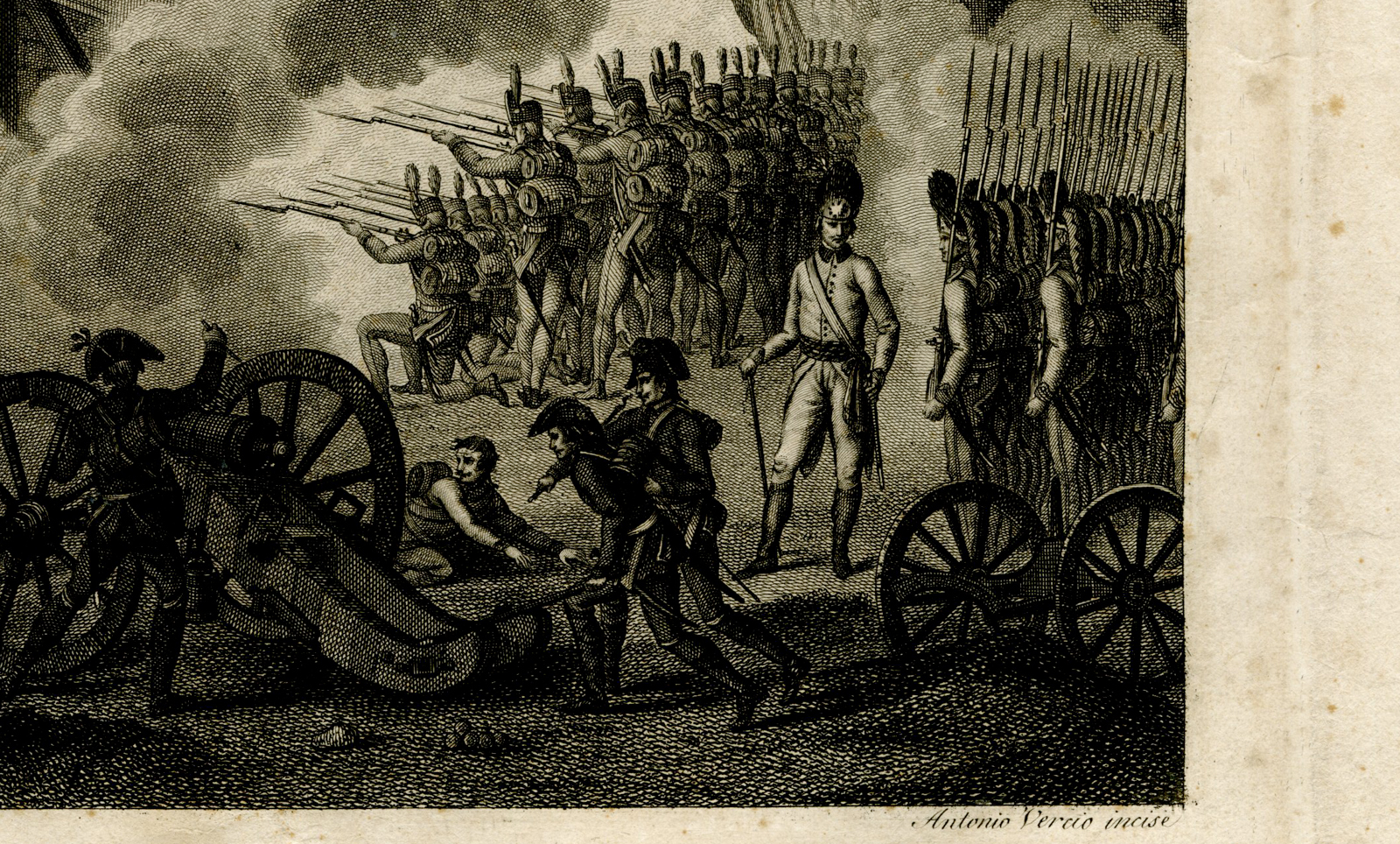 , Antique Print-BATTLE-NAPOLEON-ARCOLO-ITALY-Verico-Vernet-ca 1800, Pictura Antique Prints