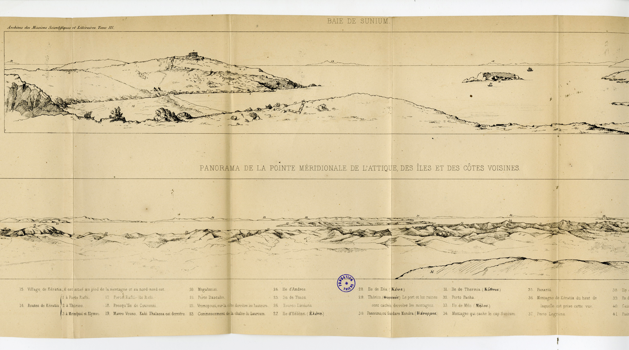 , Antique Print-PANORAMA-ATTICA-GREECE-Joyau-1900, Pictura Antique Prints