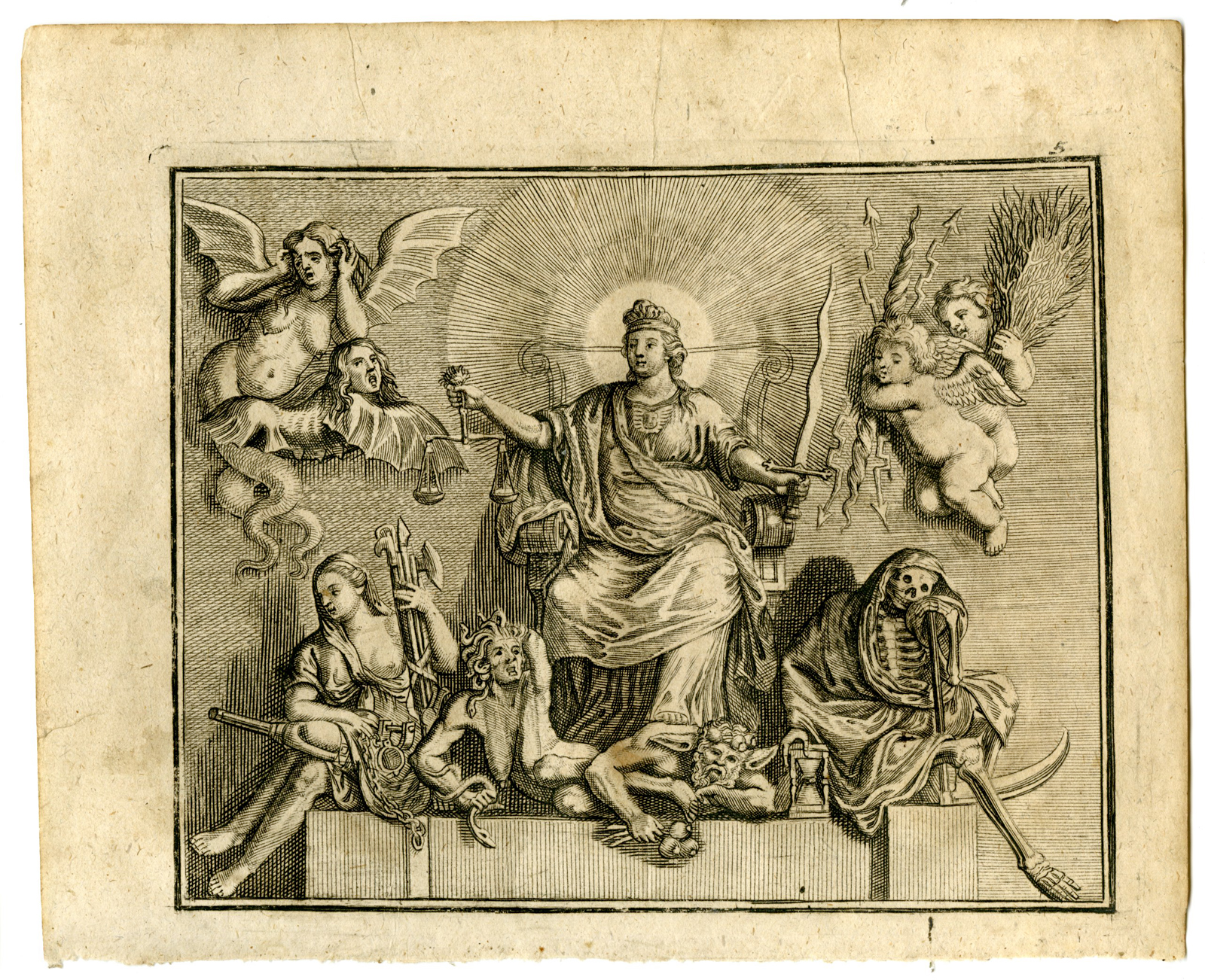 , Rare Antique Emblematic Prints-VARIOUS DUTCH TOWNS-Dehne-Fassman-1724/25, Pictura Antique Prints