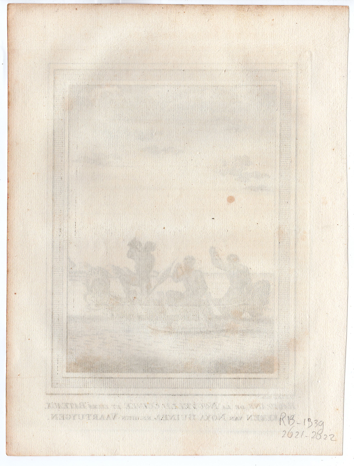 , Antique Print-NEW GUINEA-NATIVES-BOAT-INHABITANTS-VOC-TASMAN-Schley-Bellin-1758, Pictura Antique Prints