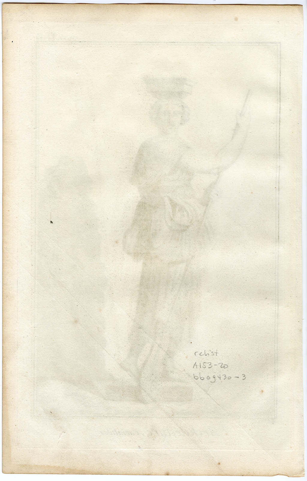 , Antique Print-ARCHITECTURE-CARYATID-MARINER-RAPHAEL-ITALY-Benard-Diderot-1751, Pictura Antique Prints
