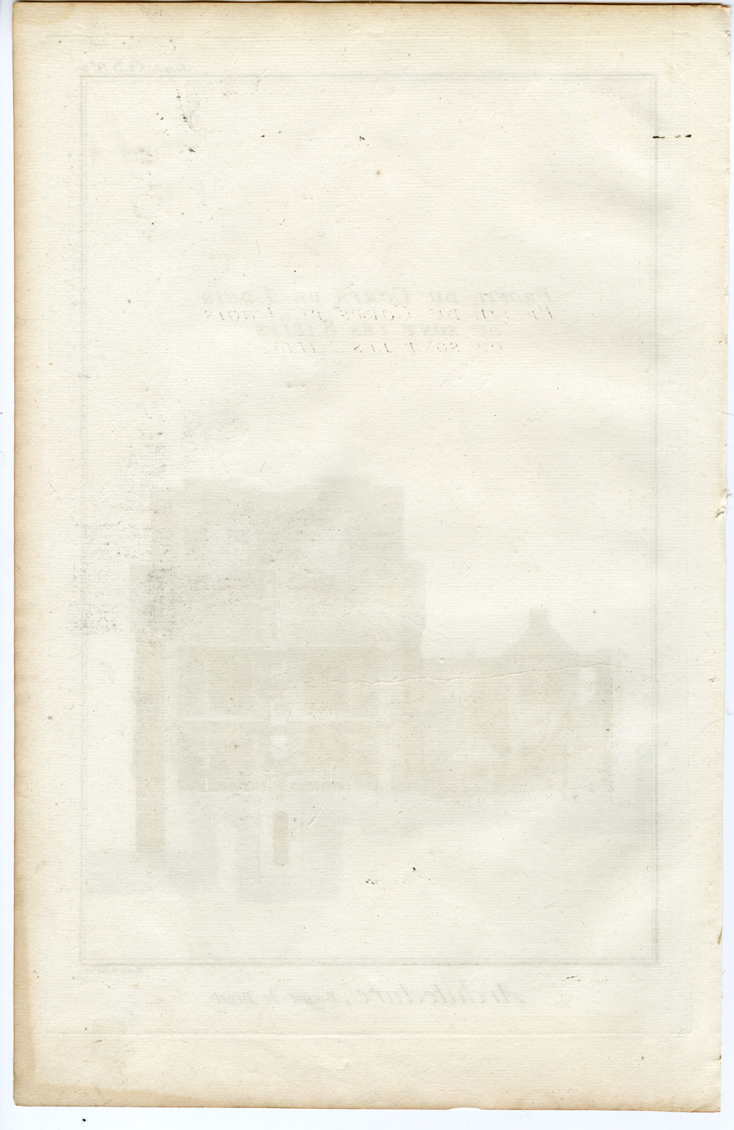 , 3-Antique Prints-ARCHITECTURE-BREST-PRISON-Benard-Diderot & d’Alembert-1751, Pictura Antique Prints