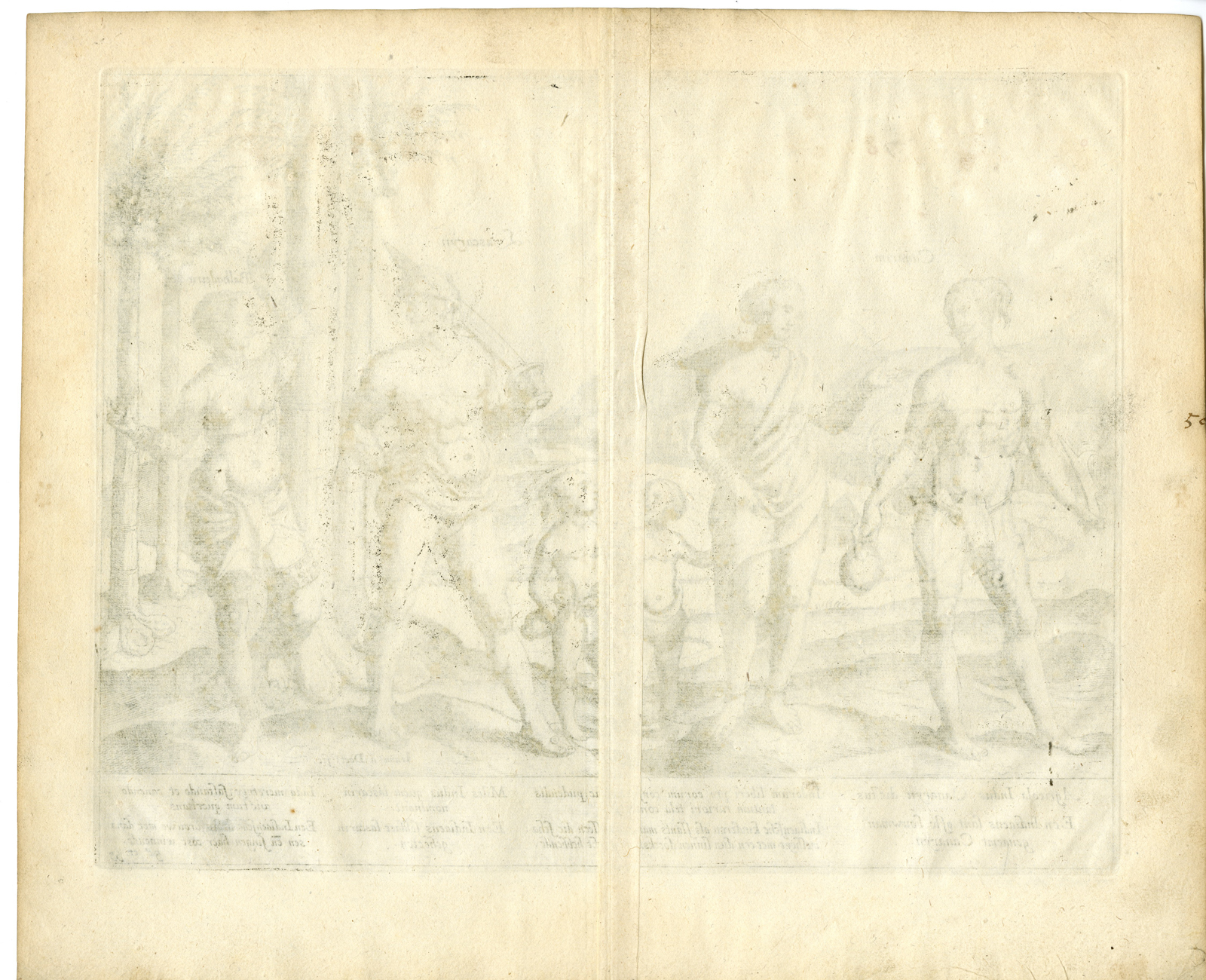 , Antique Print-FARMER-PROSTITUTE-SINGER-E. INDIES-INDIA-Deutecum-Linschoten-1599, Pictura Antique Prints