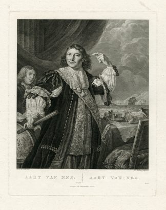 Antique Print-PORTRAIT-AART VAN NES-Teerlink-van der Helst-1805