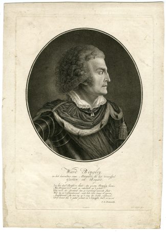Antique Print-PORTRAIT-WARD BINGLEY-Pfeiffer-1787-1796