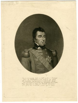 Antique Print-PORTRAIT-DUKE OF WELLINGTON-Hoogkamer-c.1825