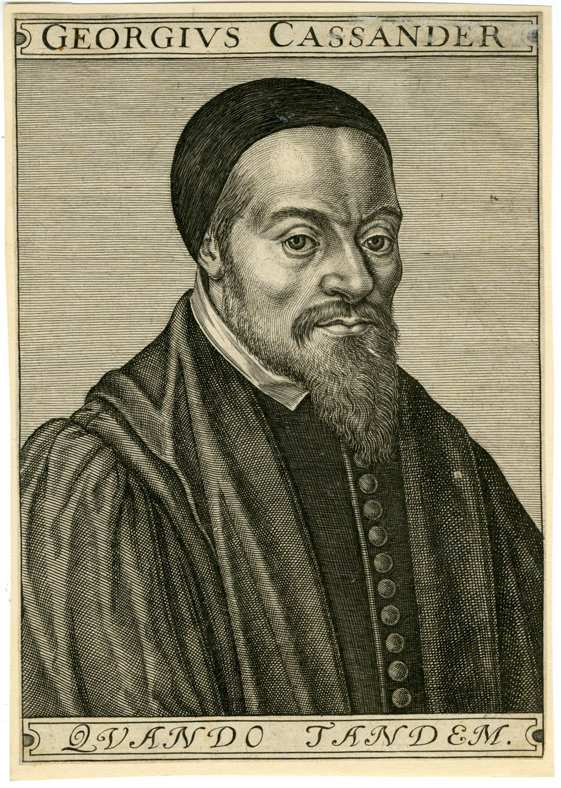 , Antique Print-PORTRAIT-GEORGE-CASSANDER-Anonymous-c.1600, Pictura Antique Prints