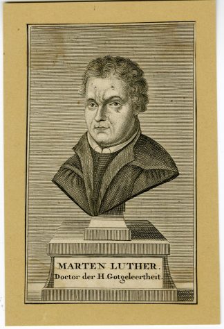 Antique Print-PORTRAIT-MARTIN-LUTHER-Anonymous-c. 1700
