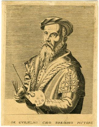 Antique Print-PORTRAIT-WILLEM KEY-de Boulonois-Hondius-c.1682