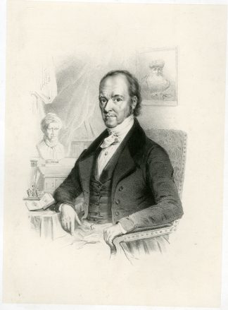 Antique Print-PORTRAIT-JOHANNES IMMERZEEL JUNIOR-BILDERDIJK-Anonymous-c.1815-1823